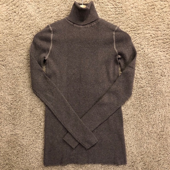 Moda International Sweaters - Simple Brown Turtleneck